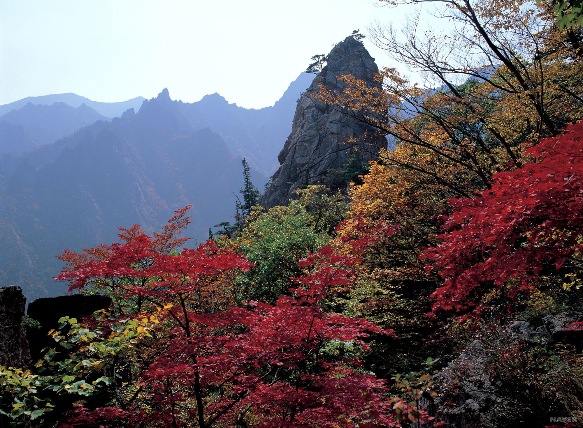 설악산 마등령의 가을
