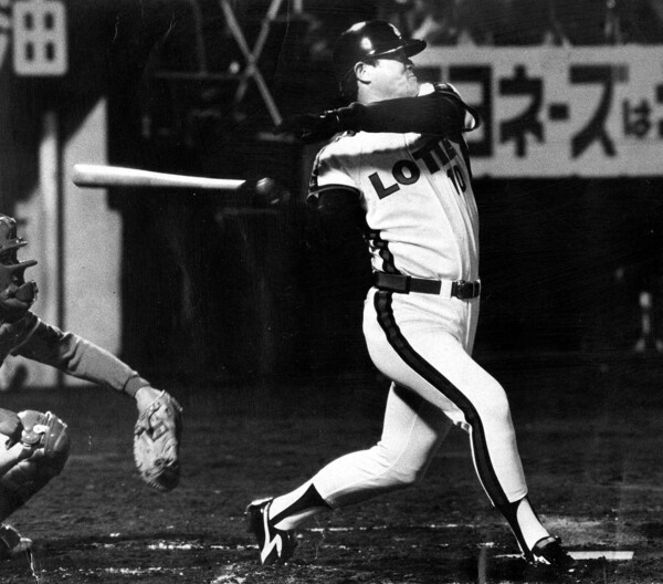 1980년 5월 28일 일본프로야구 사상 첫 3000안타를 달성한 장훈 선수. photo 조선일보 DB