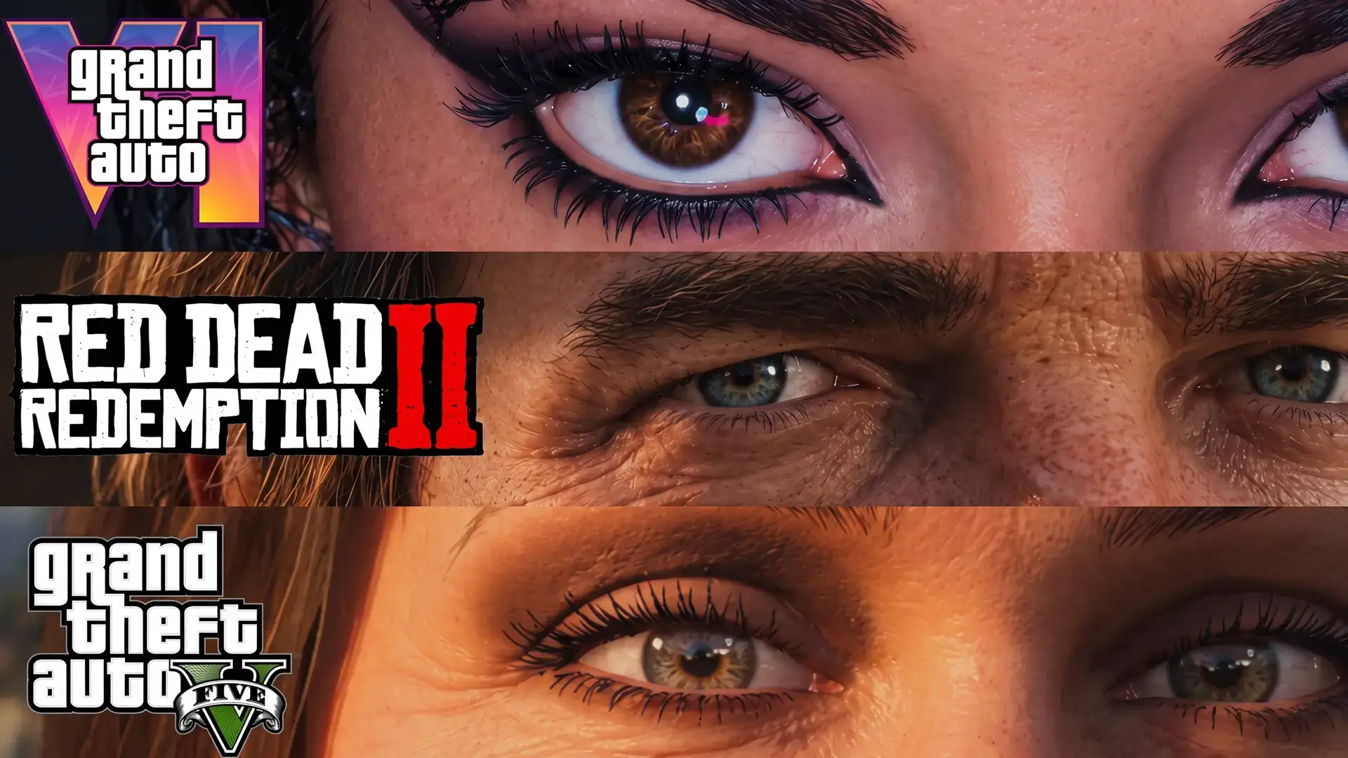 GTA V, RDR2, 그리고 GTA VI를 비교해 보면 락스타 게임즈의 그래픽 발전상을 알 수 있습니다.