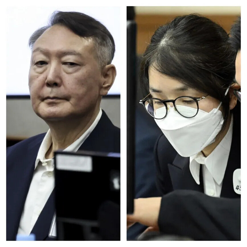 윤석열 전 대통령과 김건희 여사. 사진공동취재단