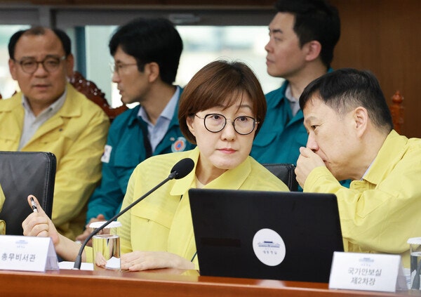 ▲ 김현지 대통령실 제1부속실장(전 총무비서관)의 모습. ⓒ연합뉴스