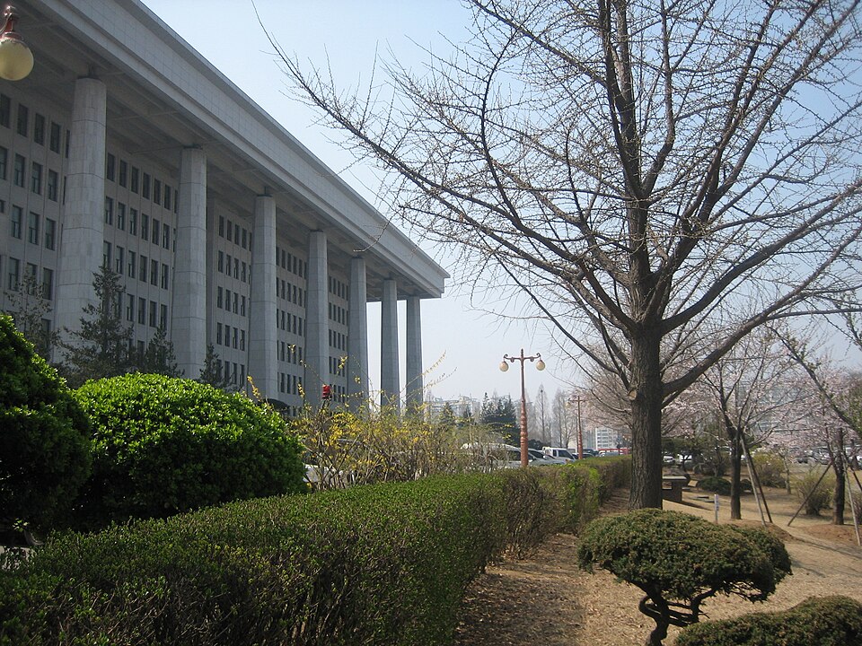 서울 여의도 국회의사당 외관 자료사진
